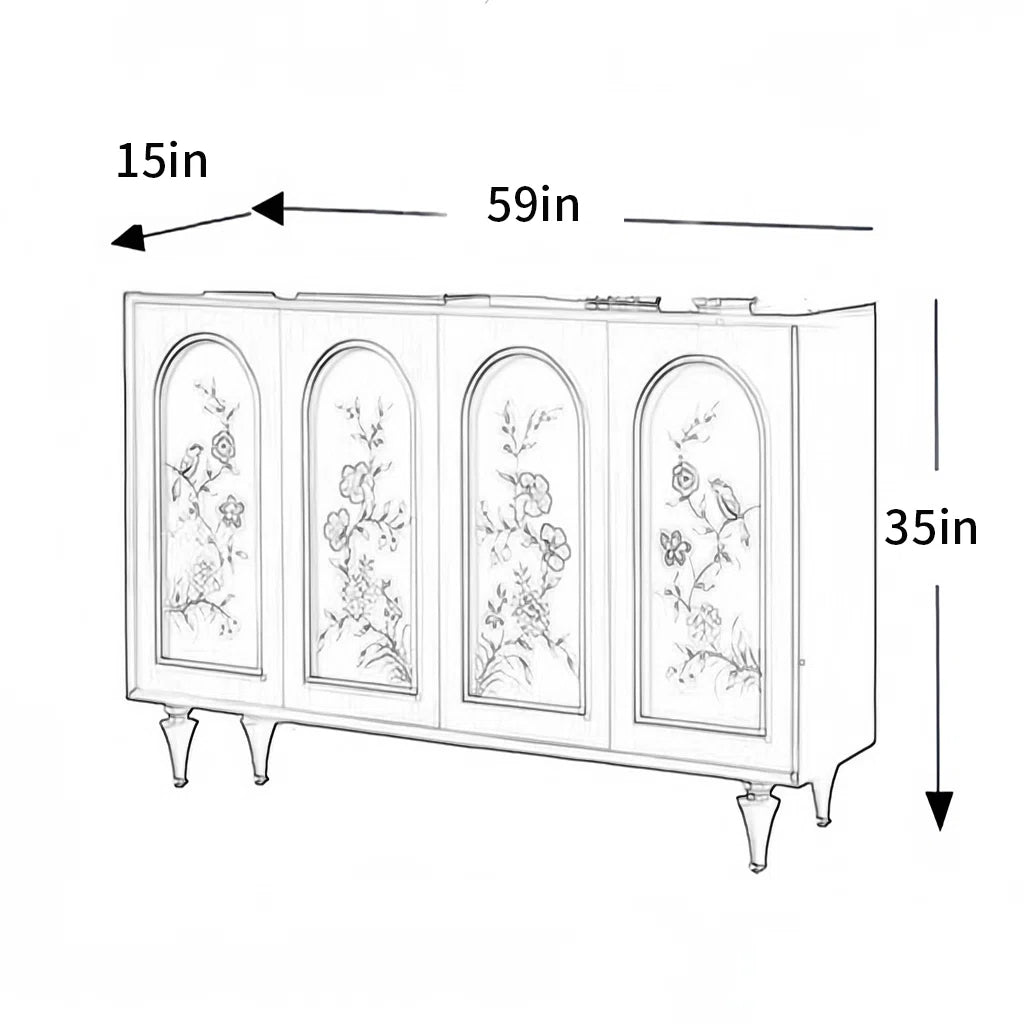 Vintage Garden Cabinet v04
