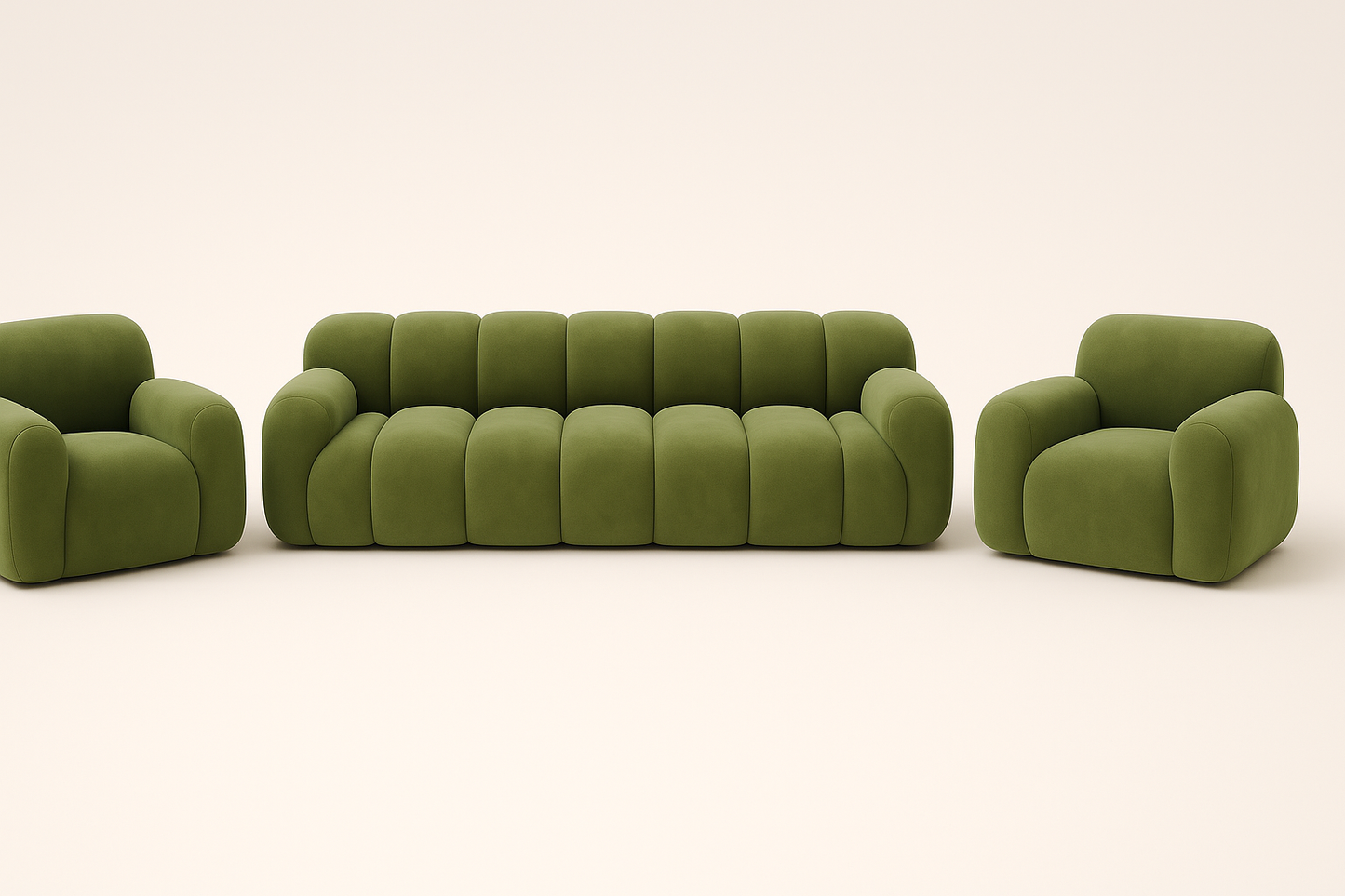 The Cloud Luxe Curve Sofa V1