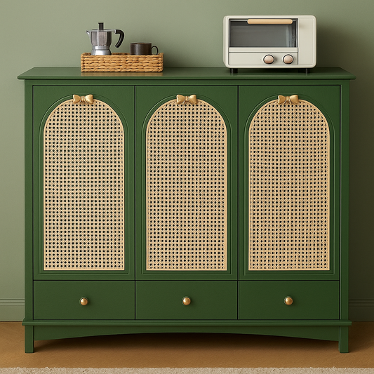 Heritage Wood Chest with Cane v02