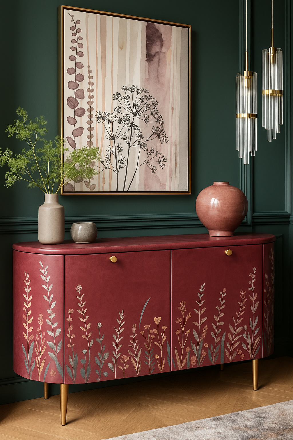 Vintage Garden Cabinet v03