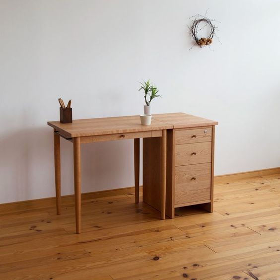 The Nordic Light Wood Writing Desk
