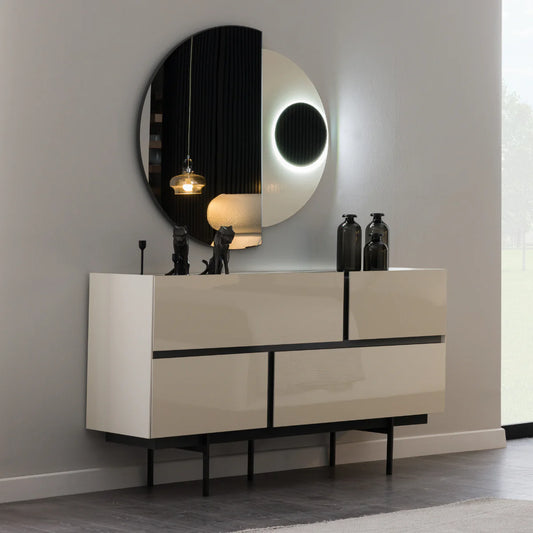 Pablo Black Dressing Table