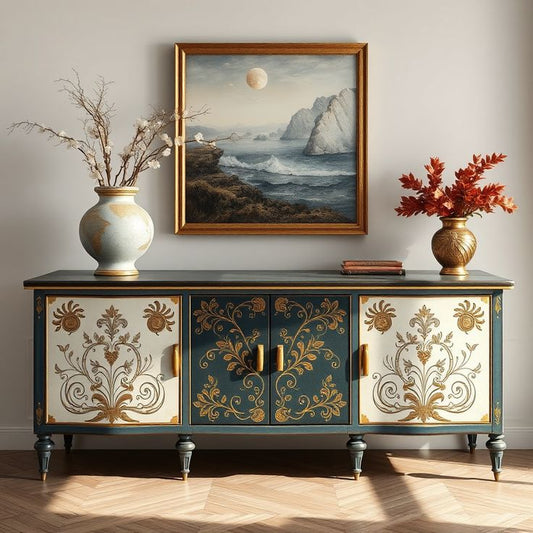 Vintage Garden Cabinet v02