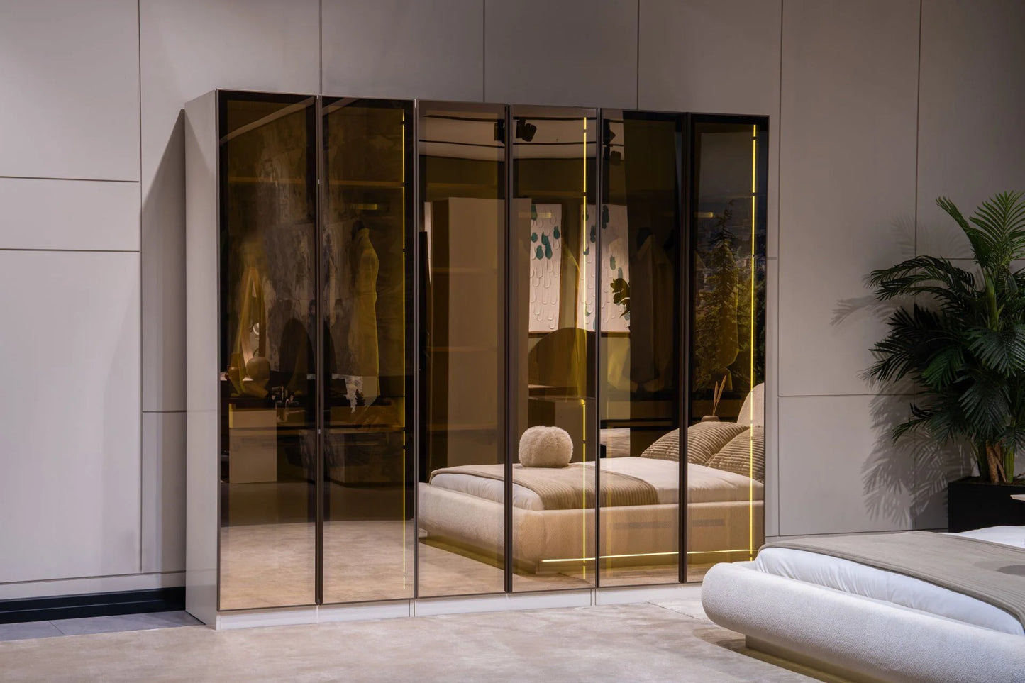 Latte Corner Wardrobe