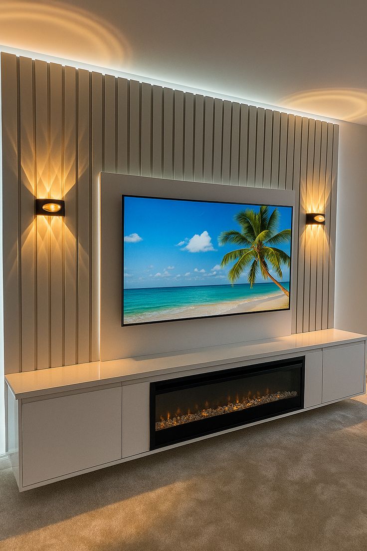 The Luminous Fluted Media Wall