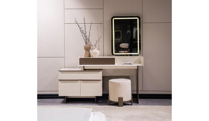 Latte Corner Dressing Table