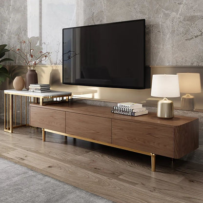 Artisan Rattan & Walnut Media Collection