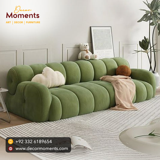 The Cloud Luxe Curve Sofa V1