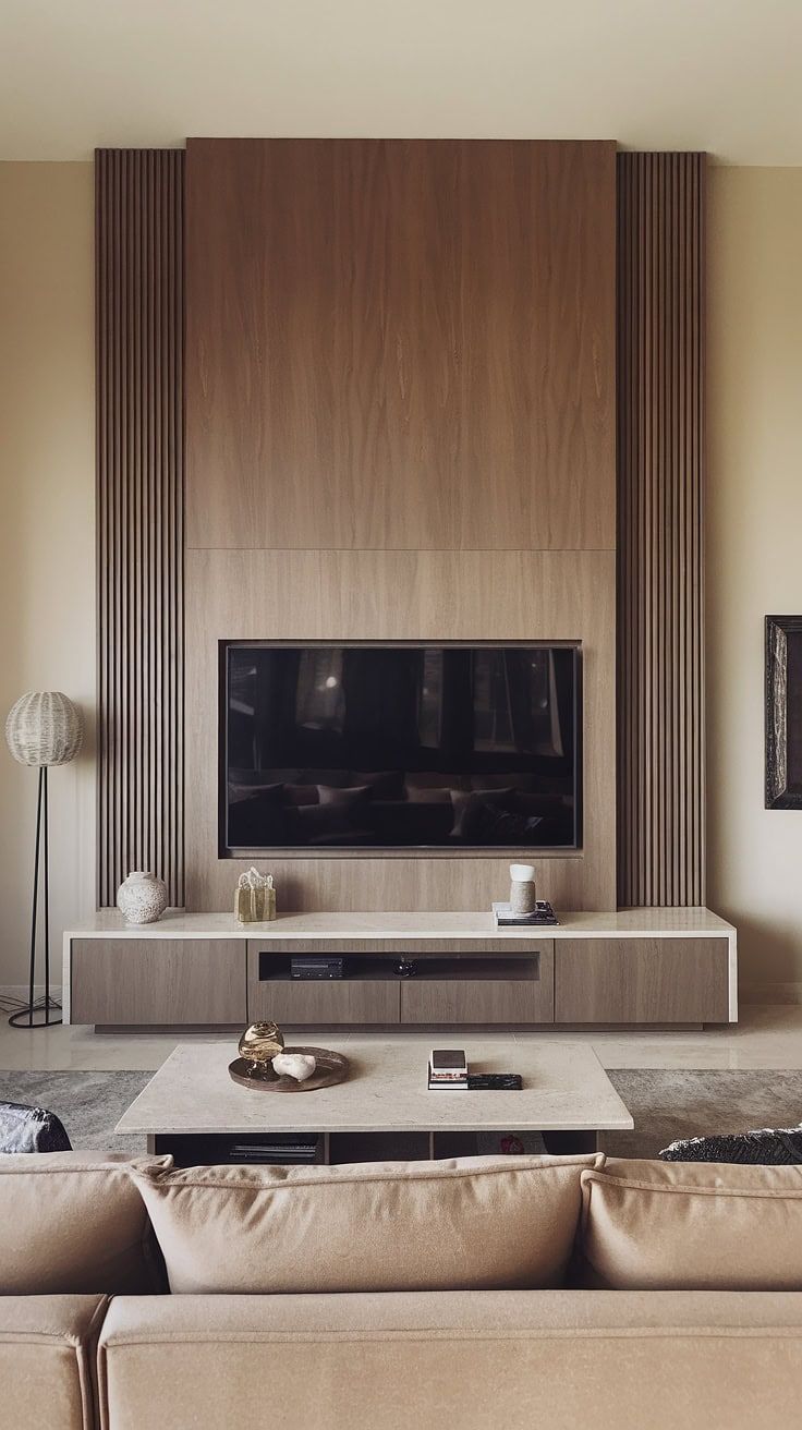 The Walnut Harmony Media Wall