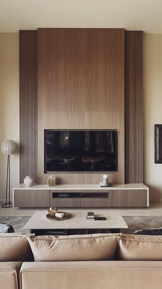 The Walnut Harmony Media Wall